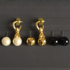 Vintage AVON “3 looks in 1” earrings